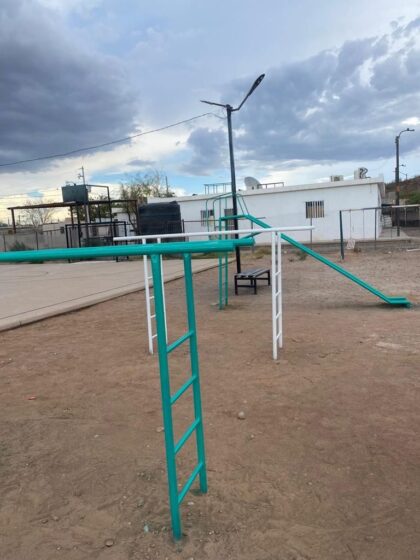 A través del programa “Adopta un Parque” rehabilitan el Centro Comunitario de la colonia Santa Cecilia
