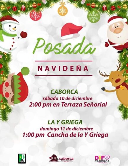DIF Caborca invita a sus posadas navideñas este sábado y domingo