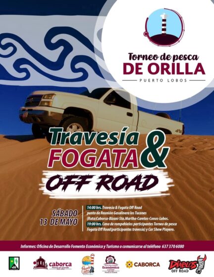 Llega el II Torneo de Pesca de Orilla en las Playas de Puerto Lobos
